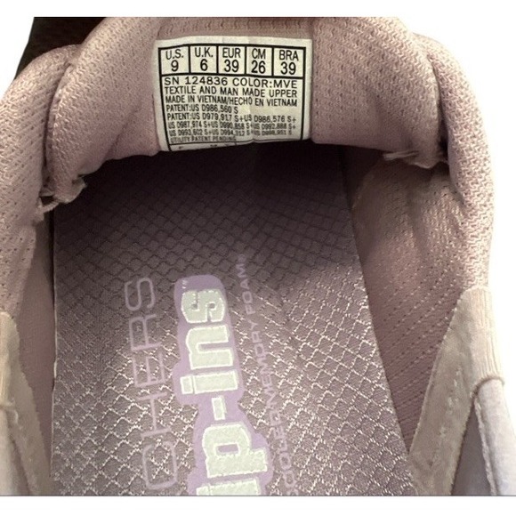Skechers Go Walk Slip-Ins Women's 9 Mauve Pink Comfort Walking‎ Shoes Sneakers - Picture 6 of 8